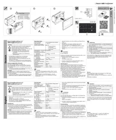 Notice Busch-Jaeger 2CKA006220A0008 Interphone