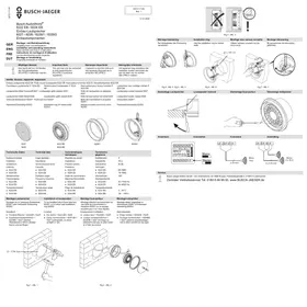 Notice Busch-Jaeger 2CKA008200A0109 Interphone