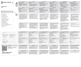 Notice Busch-Jaeger 2CKA008300A0321 Interphone