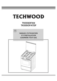 TECHWOOD TK55SOFATDF - Cuisinière