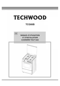 TECHWOOD TCG66B - Cuisinière