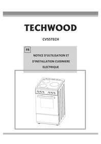 TECHWOOD CV55TECH - Cuisinière