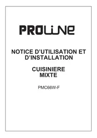 PROLINE PMC 66WF - Cuisinière