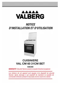 VALBERG VALCM6031CMBET - Cuisinière