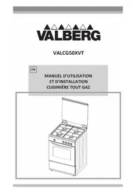 VALBERG VALCG50XVT - Cuisinière