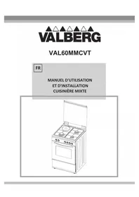 VALBERG VAL60MMCVT - Cuisinière