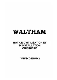 WALTHAM WTFSCG 55 B MK2 - Cuisinière