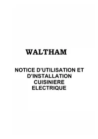 WALTHAM WTFSCE 56 B - Cuisinière