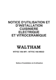 WALTHAM WTFSC V66 MFI - Cuisinière