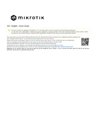 Notice Mikrotik GROOVEA 52 AC Точка доступа