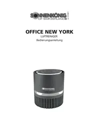 Notice Sonnenkönig OFFICE NEW YORK Air purifier