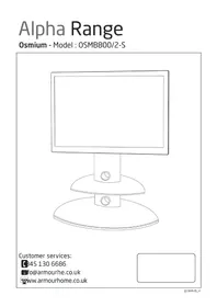 Notice ALPHASON OSMIUM Meuble TV
