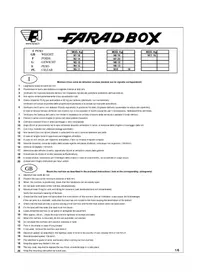 Notice Farad BARRACUDA F1 Coffre de toit