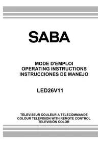 SABA LED26V11 - Téléviseur