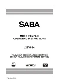 SABA L22V884 - Téléviseur