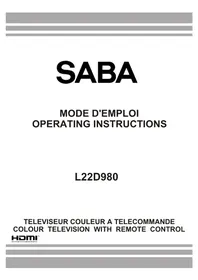 SABA L22D980 - Téléviseur