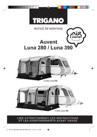 Notice TRIGANO LUNA 390 Tente
