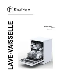 Notice KING D HOME KDLV12A++49DM Lave-vaisselle