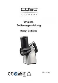 Notice CASO 01750 Grattugia elettrica