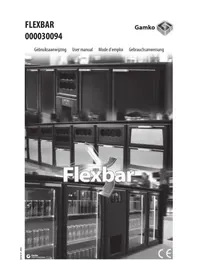 Notice Gamko FLEXBAR 000030094 Koelkast