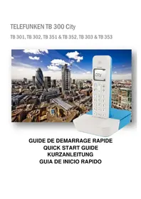 Notice TELEFUNKEN CITY TB 303 Téléphone