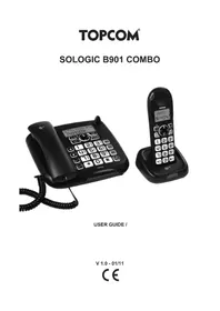 TOPCOM Sologic B901 Combo TE4901 - Telefon