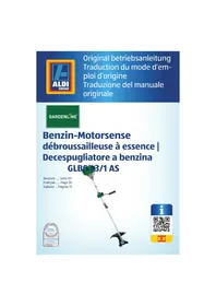 Notice Gardenline GLBC 431 AS Coupe-herbe