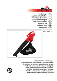 Notice Grizzly ELS 2402 E Souffleur