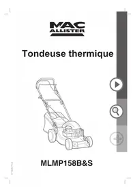 Notice MAC ALLISTER MLMP158S Tondeuse à gazon