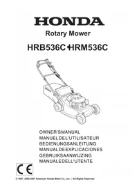 Honda HRB536C - Tondeuse à gazon
