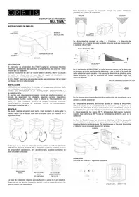 Notice Orbis MULTIMAT Détecteur de mouvements