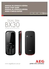 Notice AEG BX30 Smartphone