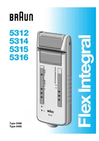 BRAUN Flex Integral 5315 - Borotva