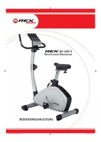 Notice REX BX400 E Exercise bike