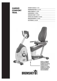Notice Bremshey CARDIO COMFORT TRAIL Exercise bike