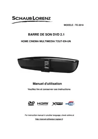 Notice SCHAUB LORENZ TE3818 Téléphone
