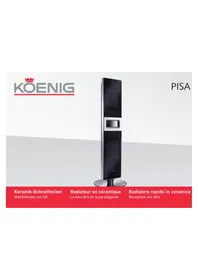 KOENIG Pisa B06162 - Poêle