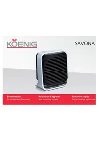 KOENIG Savona B06158 - Poêle