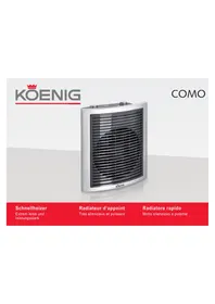 KOENIG Como B06148 - Poêle