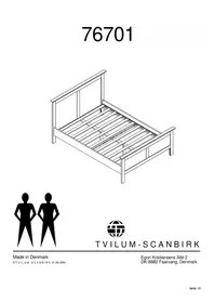 Notice Tvilum 76701 Lit