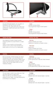 Notice Ahrend 350 Chaise de bureau