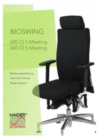 Notice Bioswing 650 IQ S MEETING Chaise de bureau