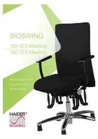 Notice Bioswing 350 IQ E MEETING Chaise de bureau