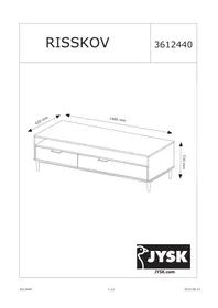 Notice JYSK RISSKOV Meuble TV