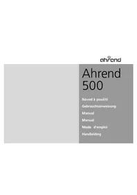 Notice Ahrend 500 Bureau