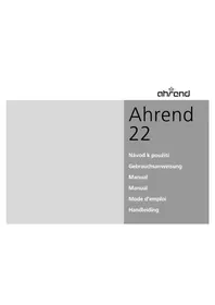 Notice Ahrend 22 Bureau