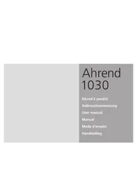 Notice Ahrend 1030 Bureau