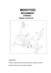 Notice Moovyoo SYNERGY Vélo d'appartement