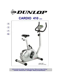 Notice DUNLOP CARDIO 410 Vélo d'appartement