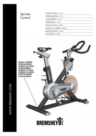 Notice Bremshey SPRINTER CONTROL Exercise bike